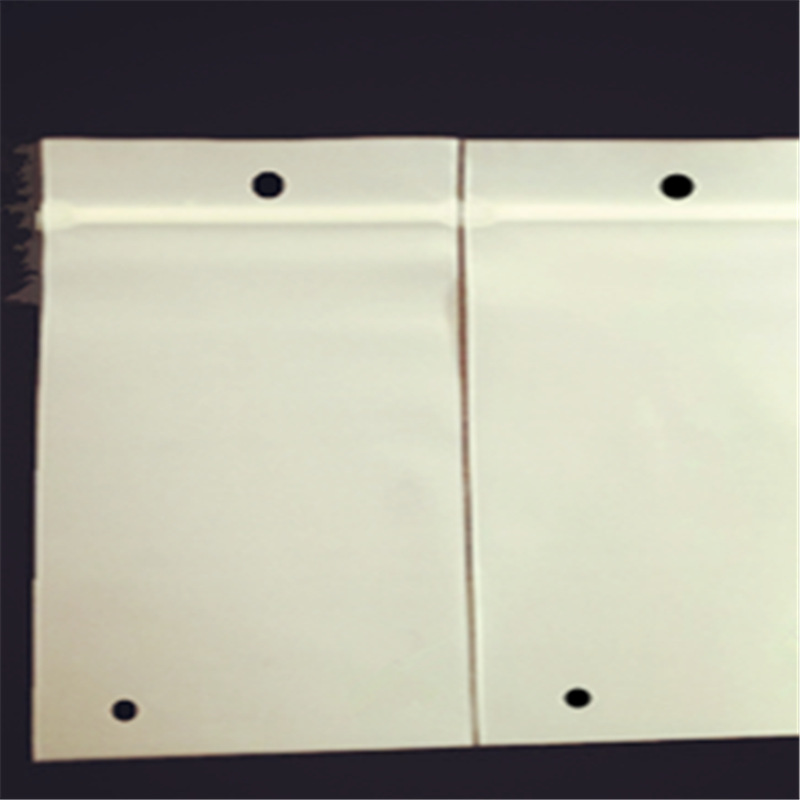 定制中山全降解pla+BPAT空白贴骨袋带圆孔玉米淀粉生物堆肥服装袋