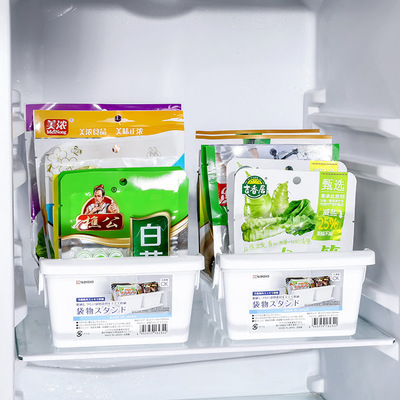 NAKAYA Japan Refrigerator storage box kitchen flavoring storage box desktop food Storage Sorting box