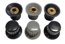 塑料旋钮帽KYP25-18-6J铜芯内孔6mm用于RV24 RV30 WTH118等电位器