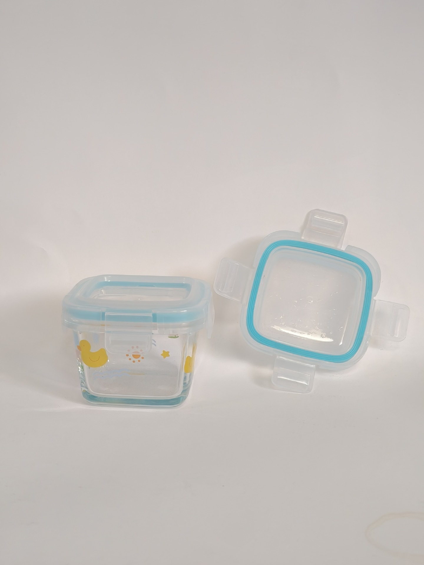 Botellas de embalaje para nido de pájaro y goma de durazno, cajas selladas, botellas de vidrio con tapas, mini recipientes domésticos para almacenar alimentos, tarros de mermelada de calidad alimentaria.