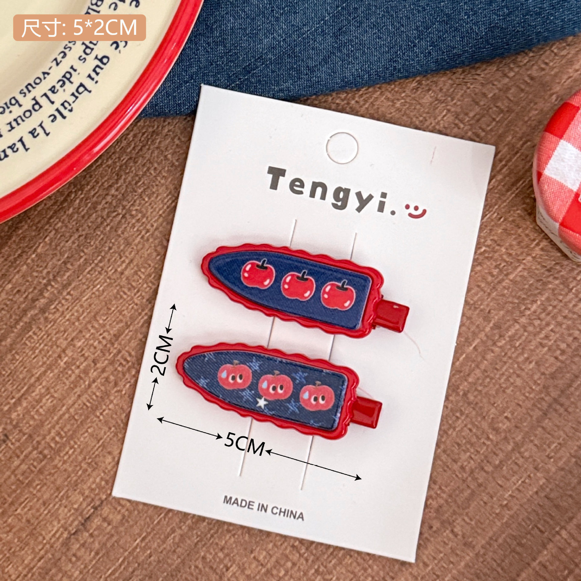 Nuevo conjunto de clip de cabello de niñas de dopamina acrílico clip de bordes clip de maquillaje clip de cabello rotos estudiantes accesorios para el cabello