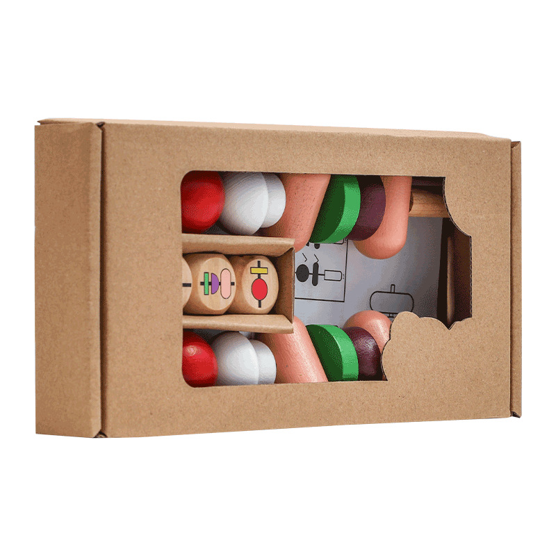 Casa de juegos para niños cocina pinchos juguetes interactivos madera educación temprana rompecabezas jengle batalla bloques montaje cognición
