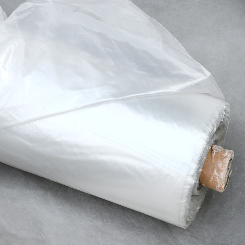 El paño plástico agrícola transparente del PE espesó la película sin goteo blanca del invernadero Película plástica material reciclada de alta calidad del polietileno