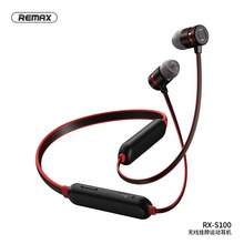REMAX/睿量 私模跨境爆款可插TF卡无线挂脖线控蓝牙耳机RX-S100