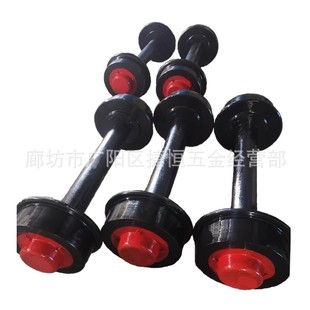 Railway Track Wheel Coal Mine Kiln Wheel Pair Solid Cast Steel Flat Wheel Pair Hollow Train Wheel Diameter 300 Gauge