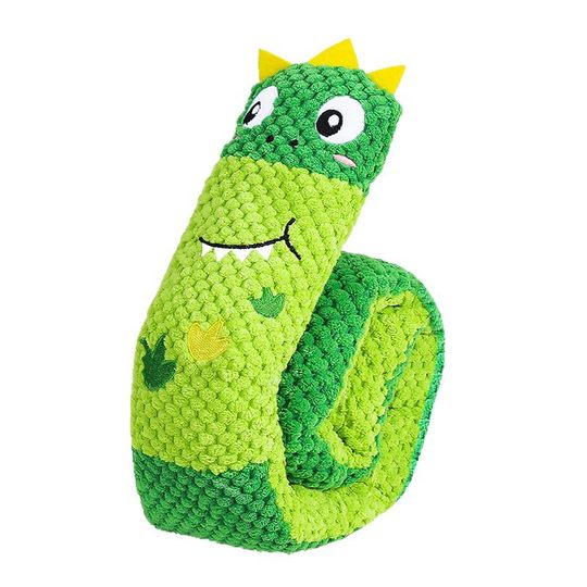 New Pet Plush Sound Cross-Border Dog Toy Dinosaur Hides Food and Leaks Food to Sniff and Grind Teeth to Relieve Boredom in Stock