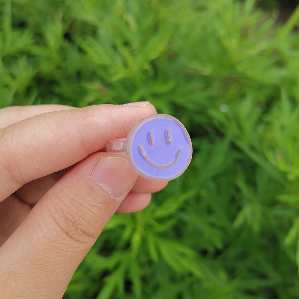 wholesale jewelry candy shape macaron color ring Nihaojewelry