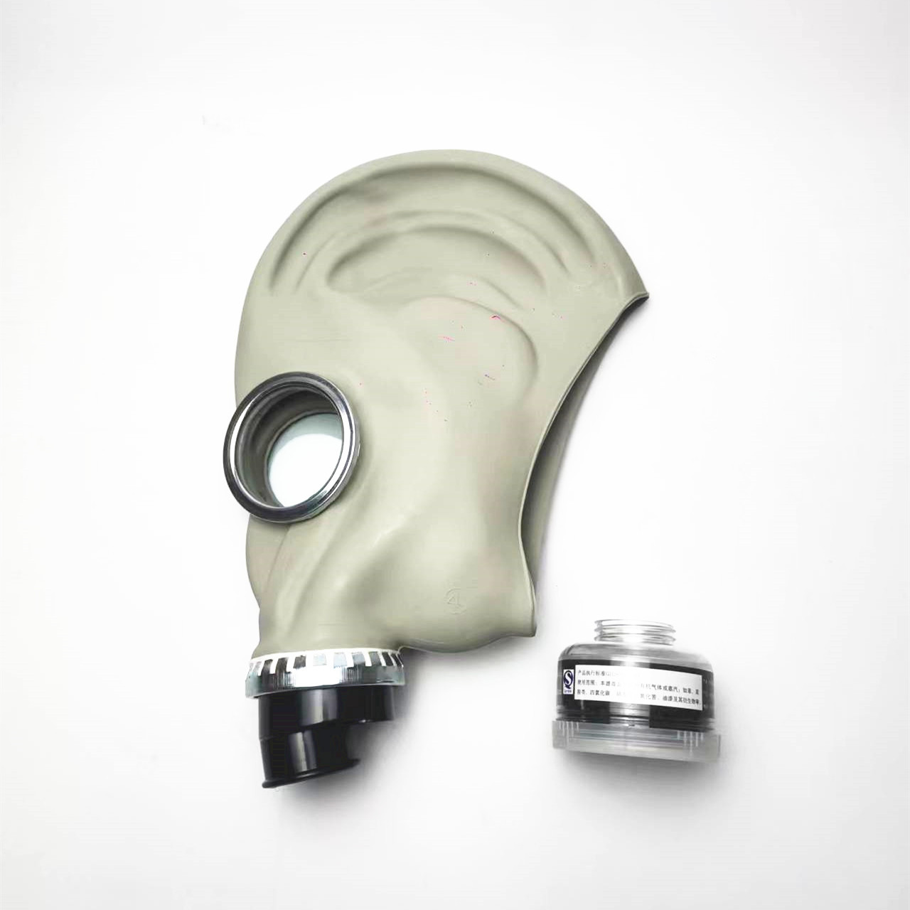 Rubber anti-virus full mask spray paint pesticide chemical formaldehyde fire mask face mask anti-virus full mask