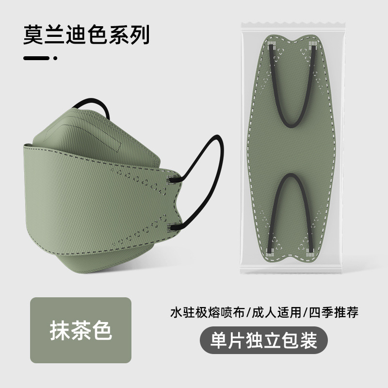 Máscara 3D tridimensional desechable de alto aspecto independiente embalaje niños 6-12 años kn95 nuevo estándar nacional GB/T38880