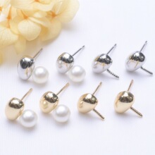 14K����ɫ�E�A�ι����ճ�����ᔶ��h�ֹ�diy�������������l