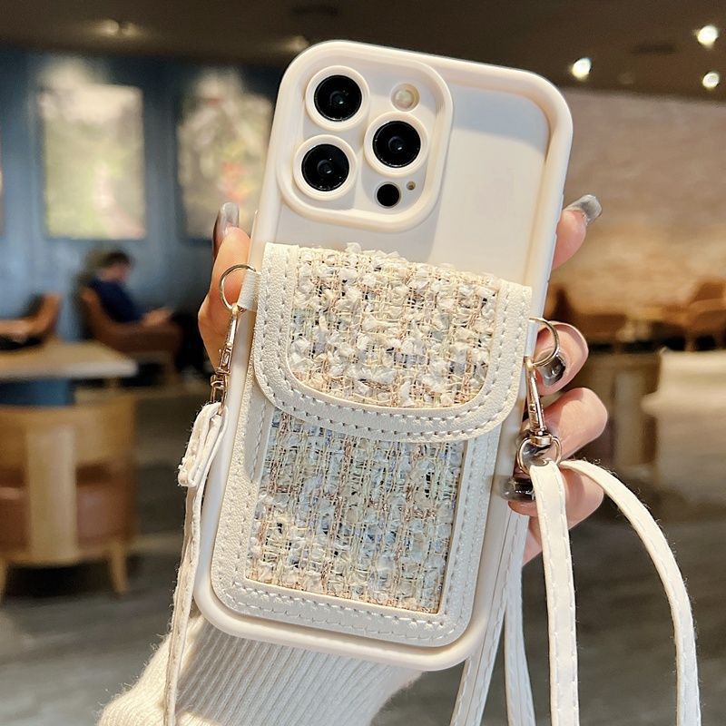 Crossbody Coin Purse Suitable For IPhone 17 Pro Max Phone Case, Iphone 16 Lanyard, 13 Card Holder, 7p/8 Wallet, XS_voghion.com