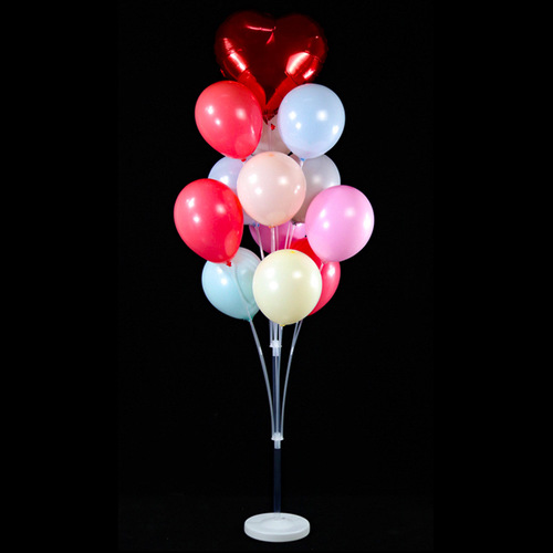 Floor floating wedding party birthday decoration display bracket layout supplies heightened balloon table floating column wedding wedding