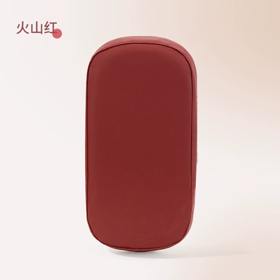 bicycle seat cover, waterproof and | Electric car cushion - embossed-bear-backseat-cover-volcano-red