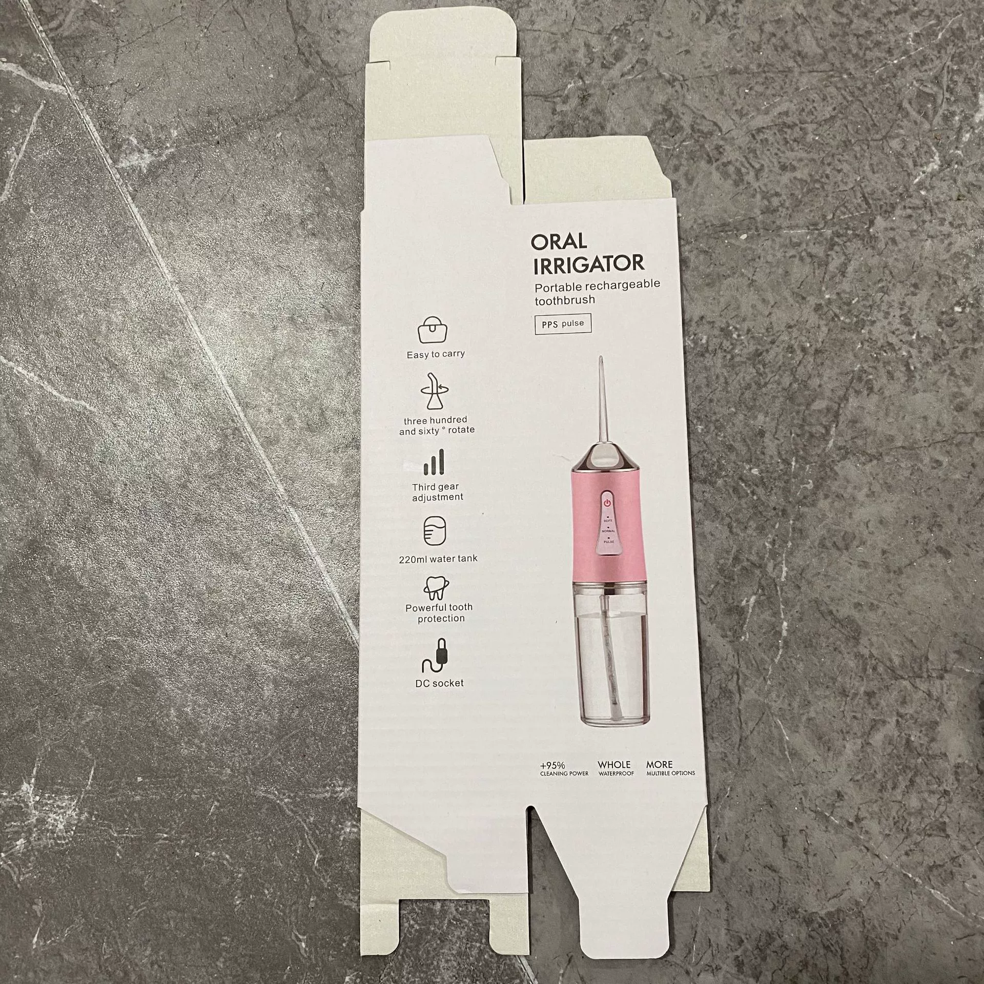 Электрическая чистящая трещина Dentor свежего тона для очистки отходов массы дома путешествия портативный тип