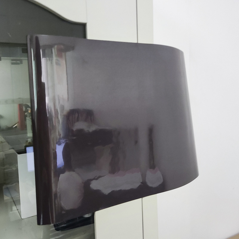 Directo de fábrica-venta de goma de inyección directa de hoja magnética plana PET adhesivo magnético etiqueta imán del refrigerador etiqueta engomada de goma magnética
