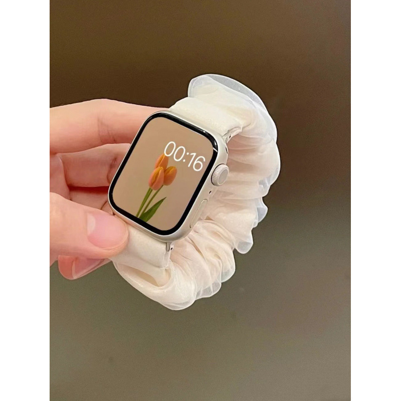 Dreamy Hair Band Elastic Strap Suitable for Apple S10 Watch S11Iwatch9 New Model Applewatch8Se Dreamy Hair Band Elastic Strap Suitable for Apple S10 Watch S11Iwatch9 New Model Applewatch8Se