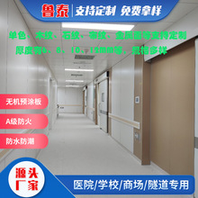 厂家医疗无机预涂板  抗菌防霉饰面板实验室医院用 无机预涂板