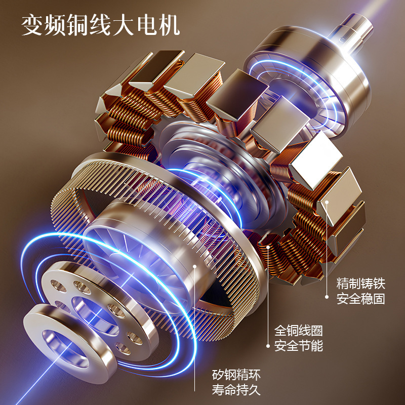 新中式吸顶风扇灯大气简约高端实木led卧室灯餐厅中古风扇灯|undefined