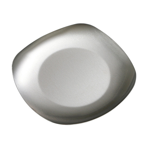 Korean 304 stainless steel bone dish, snack plate, barbecue plate, hot pot dish, condiment dish, spit bone dish, barbecue plate
