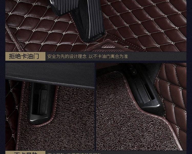 Suitable for Mitsubishi Outlander, Eclipse Cross, Pajero, right-hand drive Lancer, Galant, and Junge full-coverage car floor mats