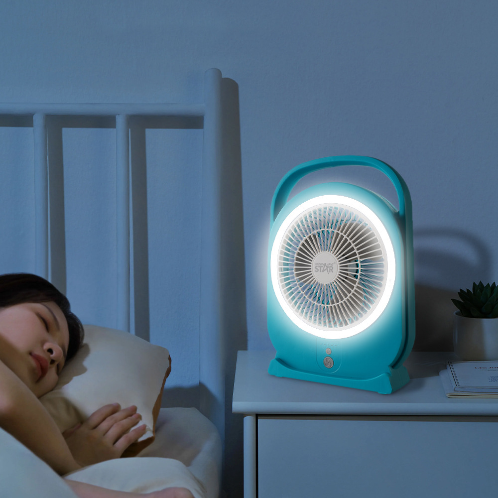 Marca de la estrella que gana exclusivamente para la corriente de AC/DC mini TYPE-C de 8 pulgadas/pequeño ventilador eléctrico de la interfaz USB