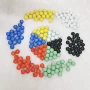 实心奶油棋盘弹珠