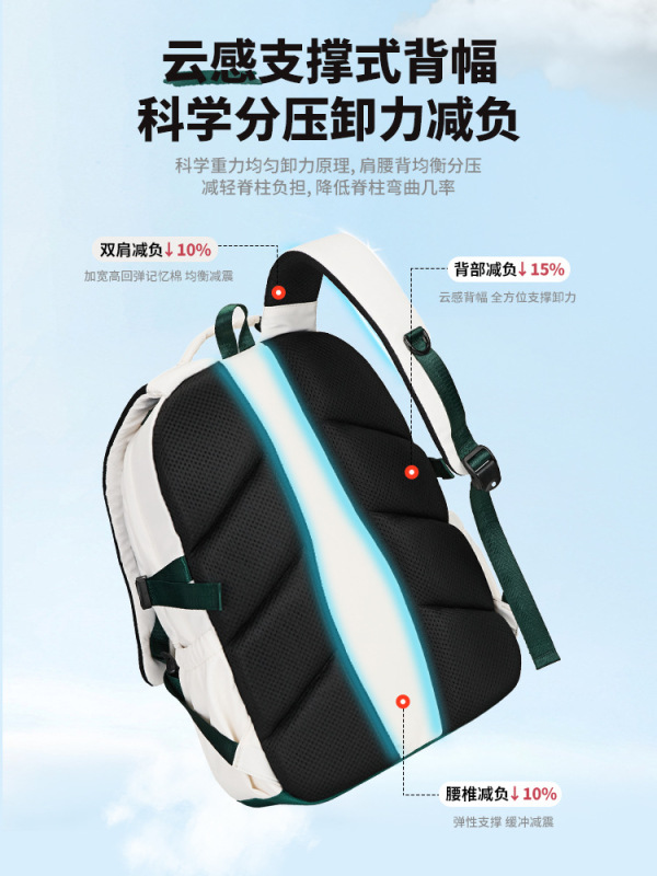 Ruipai 新しいバックパック旅行ファッションスポーツレジャーバックパック大容量中学生スクールバッグ卸売|undefined