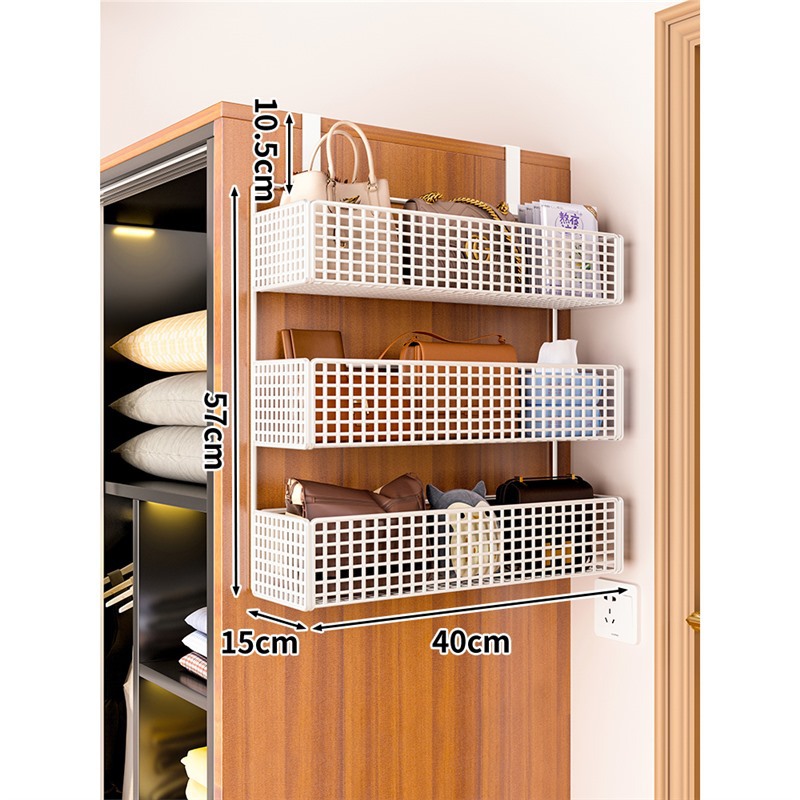 흰색 3단 특대형(캐비닛 측면 모델)