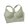 Sports yoga clothing, top with cups, wireless bra, underwear