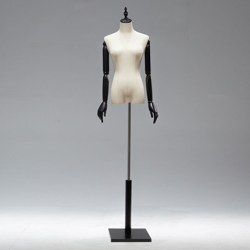 Maniquíes de exhibición, tienda de ropa, maniquí de medio cuerpo femenino, escaparate de ropa femenina, perchero para maniquíes, maniquí para vestidos de novia, soporte de exhibición para modelos.