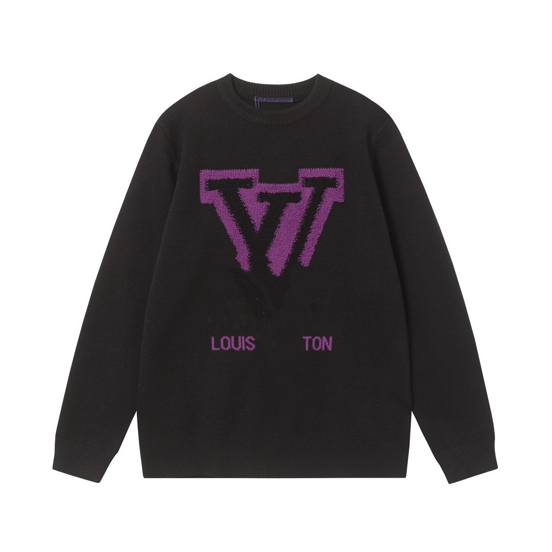 천장 독 홈 버전 당나귀 홈 새로운 스키 시리즈 INTARSIA CREWNECK 로고 남성과 여성의 니트 베이스 스웨터