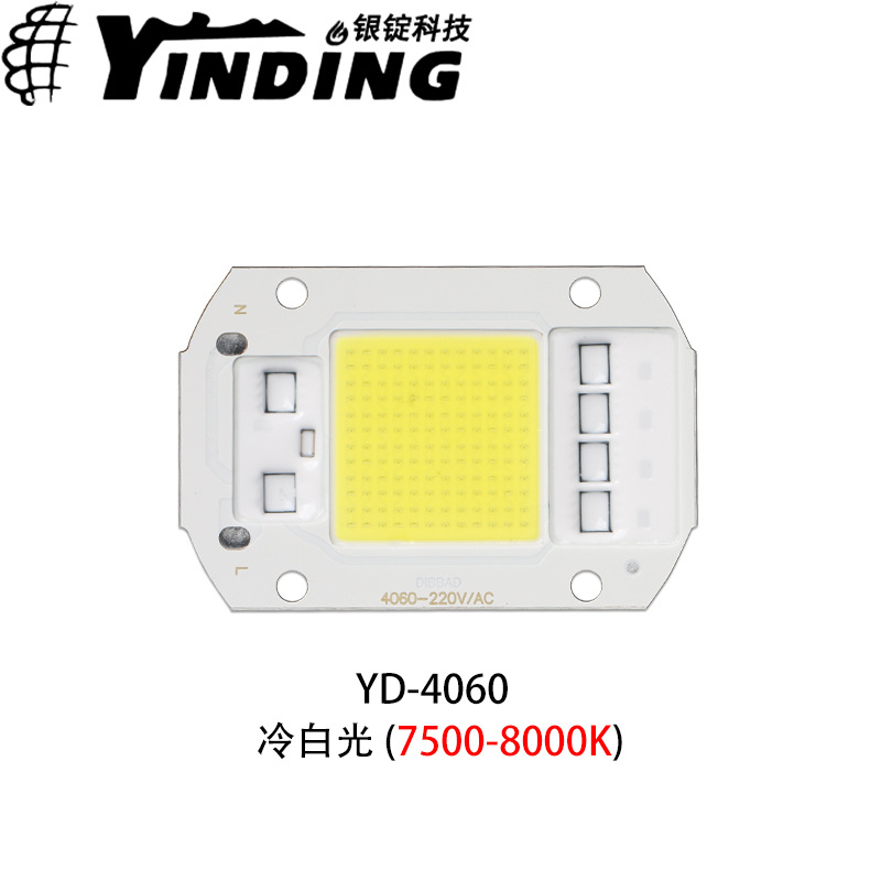 �����Ƽ�cob��Դ4060���� �׹� 50w����led����оƬ��Դ �����