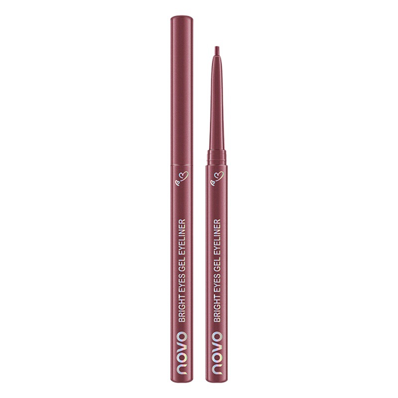 Novo Heart-Pounding Colorful Eyeliner Gel Pen, Ultra-Fine, Waterproof, Sweat-Proof, Non-Smudged, Outline down to Silkworm Pen