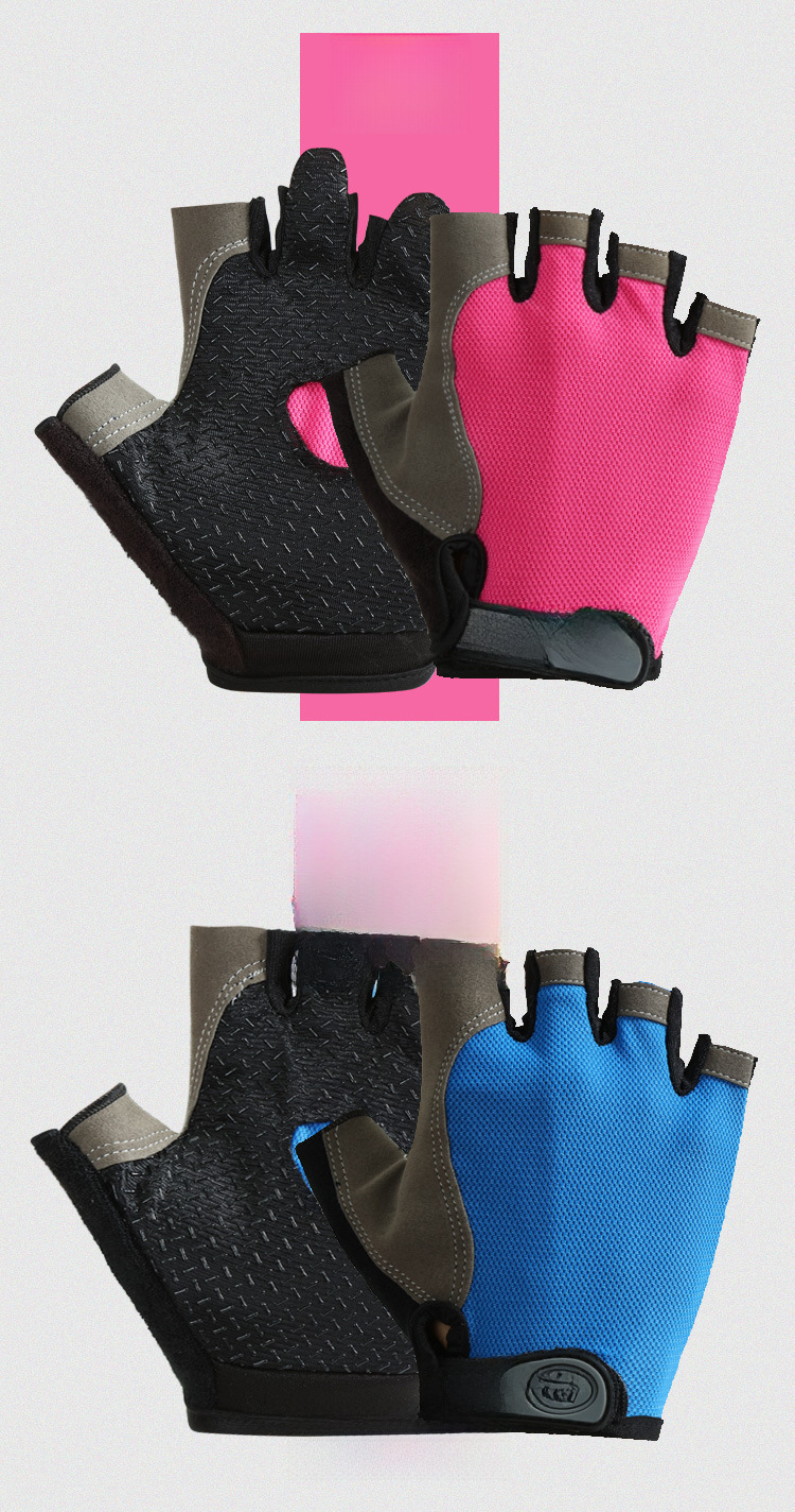 Gants demi-doigts printemps et été en gros hommes et femmes sports cyclisme alpinisme voyage pêche respirant yoga fitness séchage rapide_voghion.com