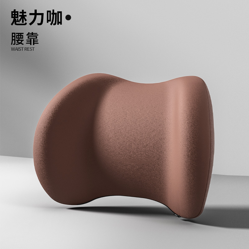 Car Headrest and Lumbar Support for Drivers, Memory Foam Support for Prolonged Sitting, Car Shoulder Pillow, Automotive Accessories