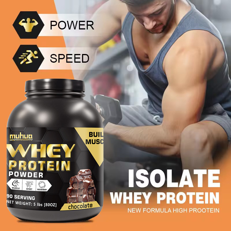 Cross-Border Export Whey Protein Powder 5Lbs Protein Powder Chocolate Strawberry Vanilla Matcha