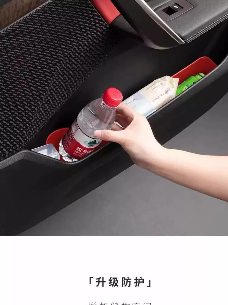 Suitable for Bmw New 5 Series/X1/Ix1/X3/X5 Door Side Storage Box Door Slot Storage Mat Interior Modification Parts