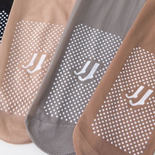 Zhuji stockings women's summer thin socks anti-snagging black flesh-colored soles non-slip and anti-off socks wholesale delivery