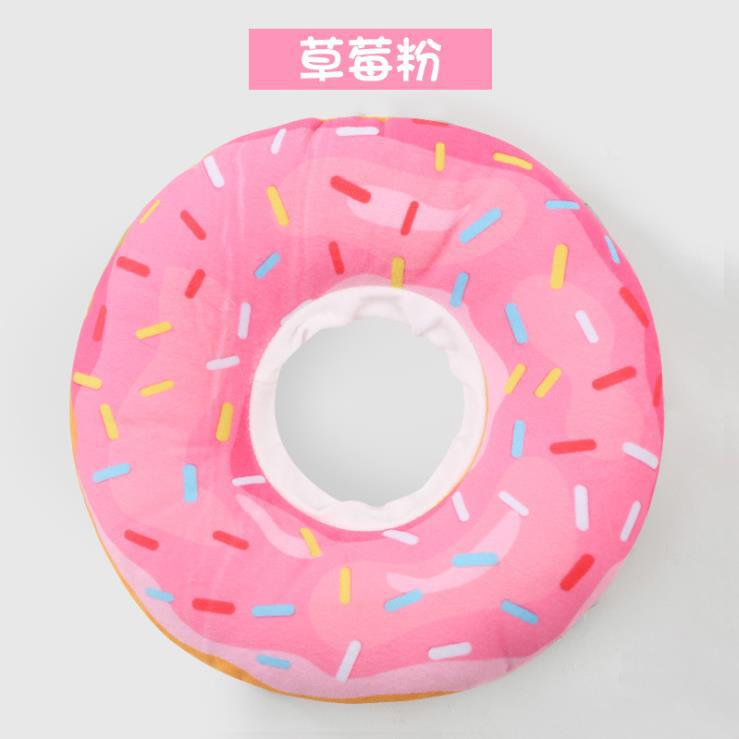 Collar Elizabeth para mascotas, gato, antilamer y comiendo, esterilización para perros, vergüenza, cuello suave, gorro quirúrgico, Donut