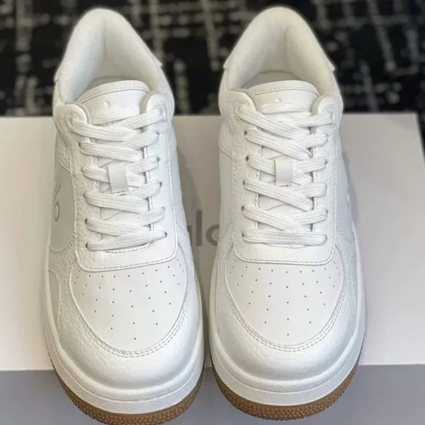 European and American Brand a White Sneakers, Classic Black and White Running Shoes, Thick-Soled Height-Increasing Versatile Fashion Casual Shoes for Couples