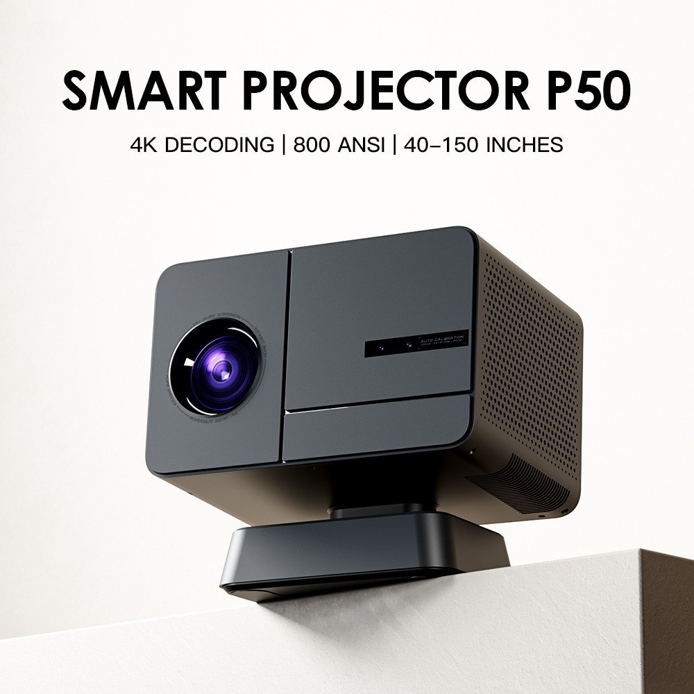 P50 Export Export Hot Model Ultra High Definition 800 Lumens Projector P50 Android Version True 4K Projector Source