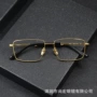 天然商务款近视镀金眼镜架
