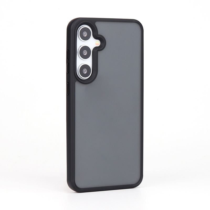 サムスン s25edge 携帯電話ケース、肌に優しい磁気吸引ケース、厚みのある落下防止つや消し保護カバー S24Plus に適した国境を越えた|undefined