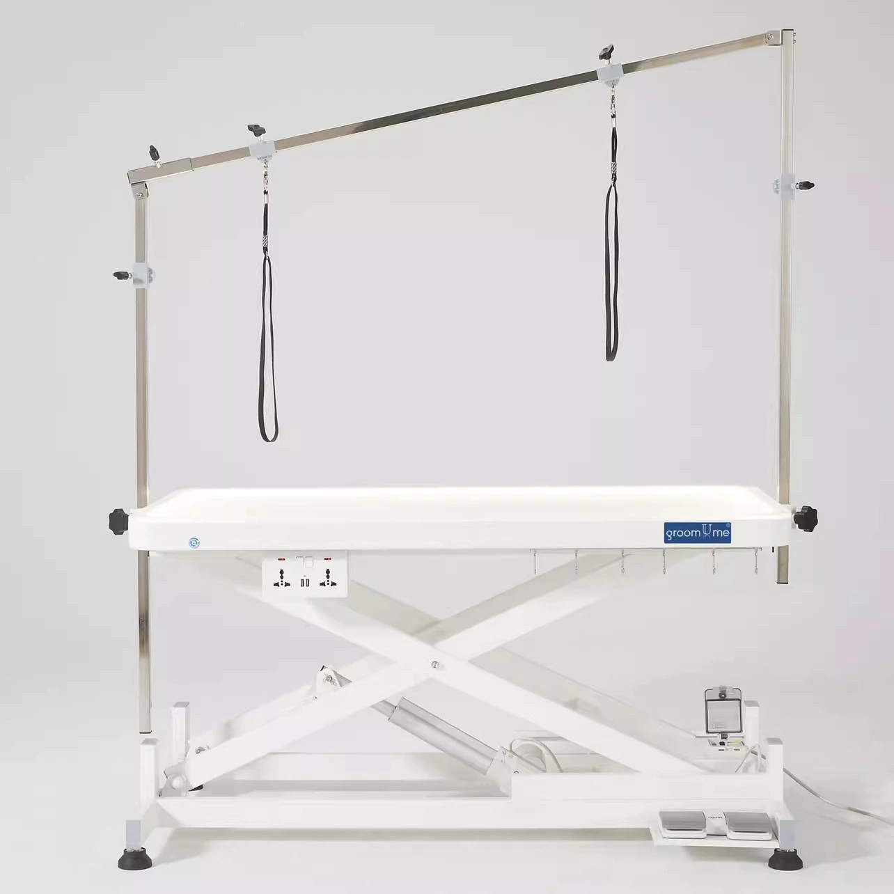 Шанхай Xiaomei Электрический светящийся стол для подъема домашних животных стол для красоты домашних животных Электрический регулируемый стол для красоты домашних животных