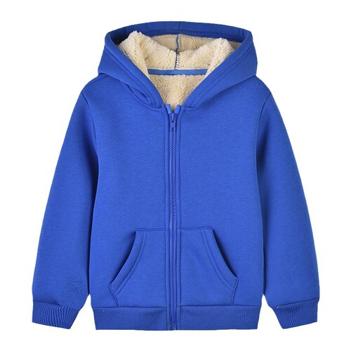 Lambskin Jacket for Boys and Girls, Autumn/Winter 2024 New Arrival, Children's Medium/Large Size, Stylish and Warm, Thick, Trendy, Dropshipping One Piece