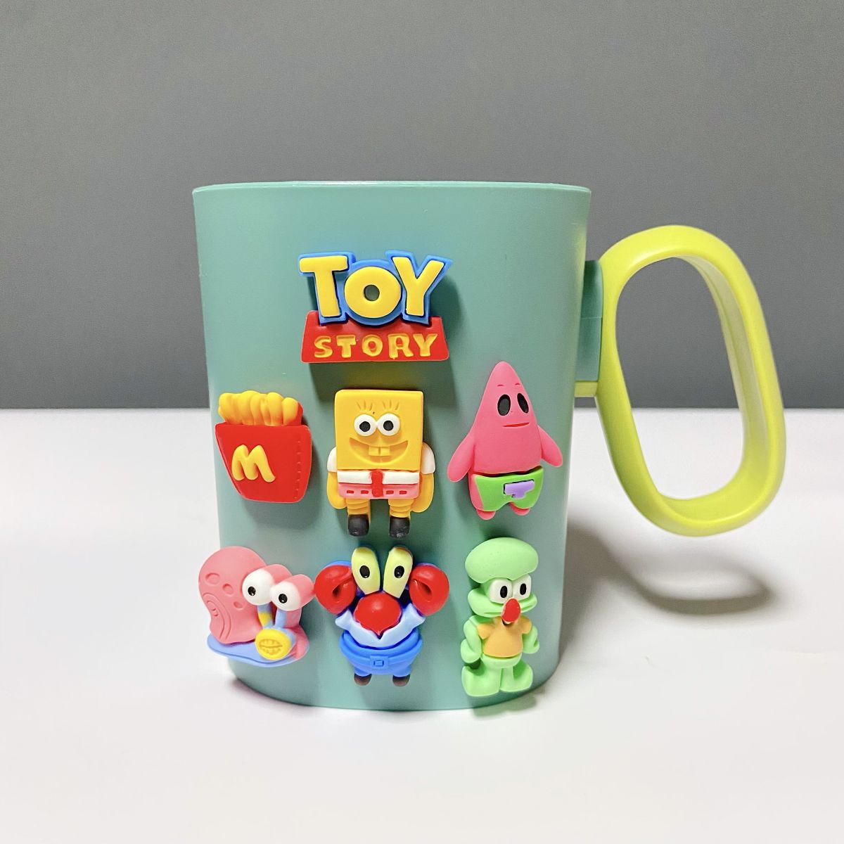 Taza de enjuague bucal taza de cepillo de dientes para niños creativo Red roja taza de cepillo de dientes pareja taza de lavado resistente a la caída niños y niñas estudiante hogar lindo