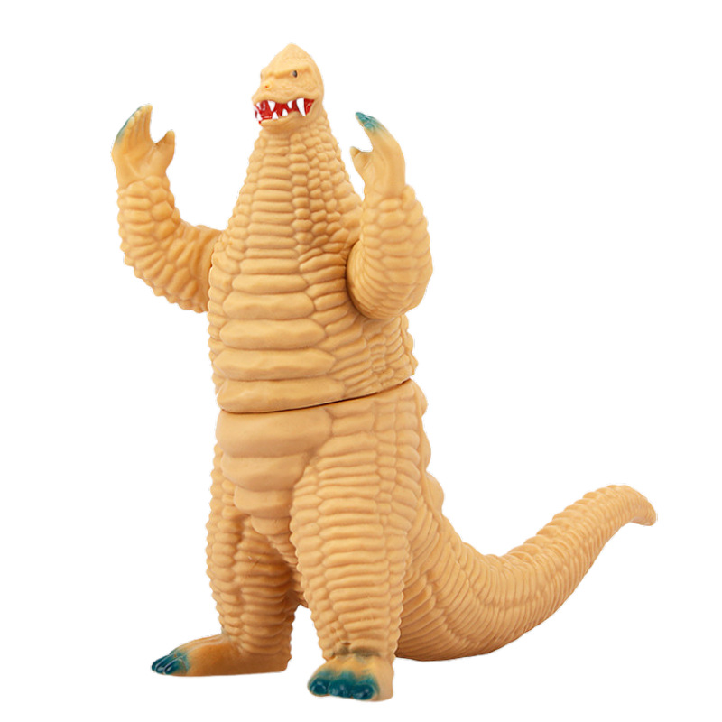 Genuino autorizado Jinjiang Ultraman Soft Goma Monster Toy Ai Lei Wang Lei De Wang Ge Mora Gudun Boy Gift