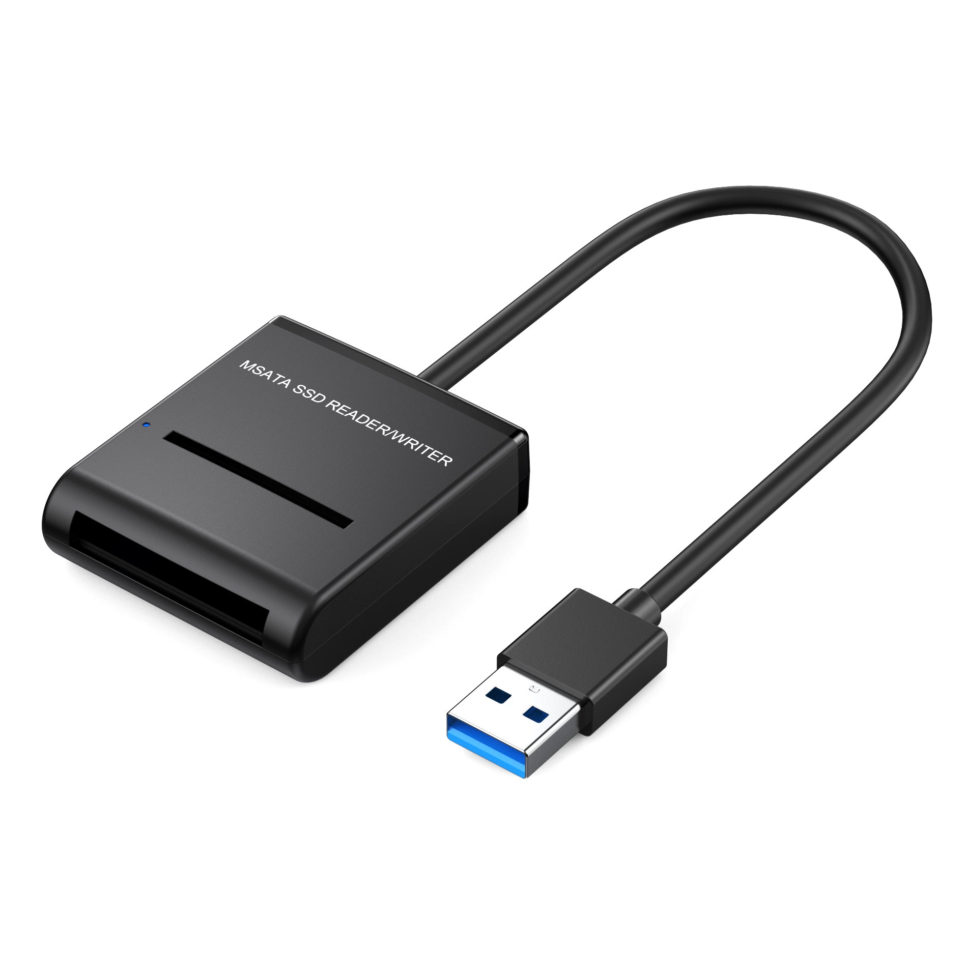Адаптер кабель mSATA к USB 3.0, корпус для твердотельного SSD mSATA, переносной жесткий диск USB 3.1 адаптерный кабель