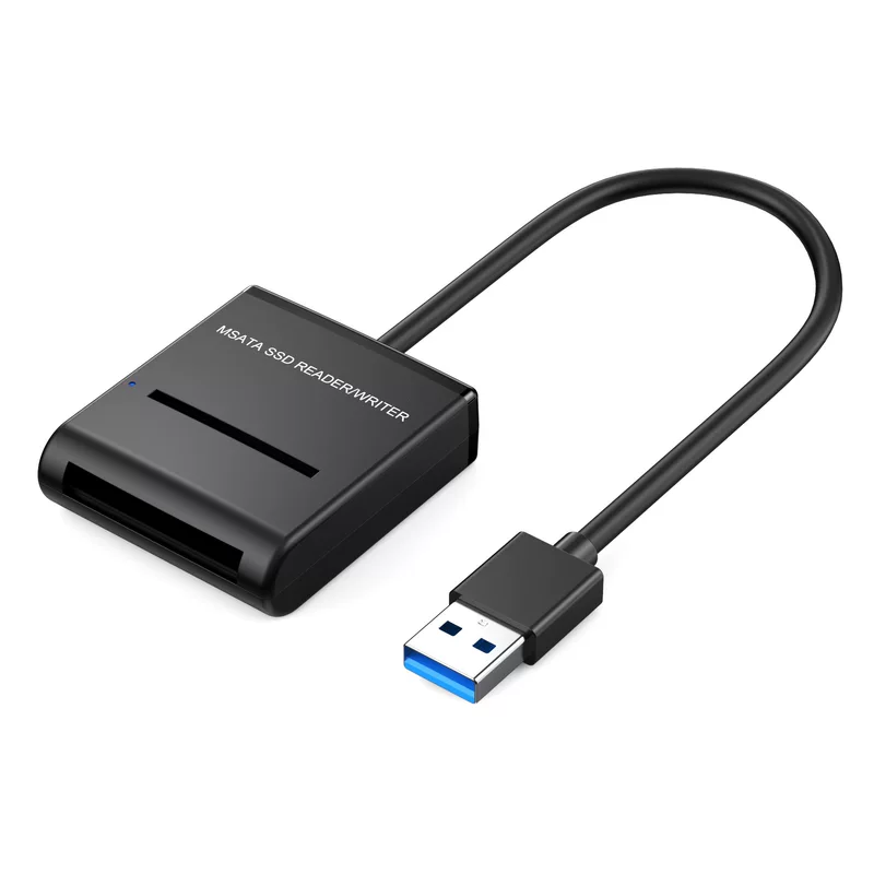 Адаптер кабель mSATA к USB 3.0, корпус для твердотельного SSD mSATA, переносной жесткий диск USB 3.1 адаптерный кабель