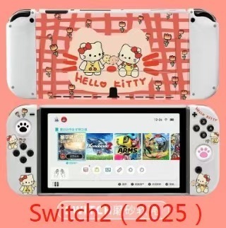switcholed保护套美乐蒂帕恰狗凯蒂猫主题Switch游戏机防摔保护壳|undefined
